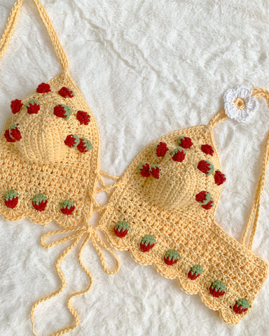 Strawberry Babe Crop Top